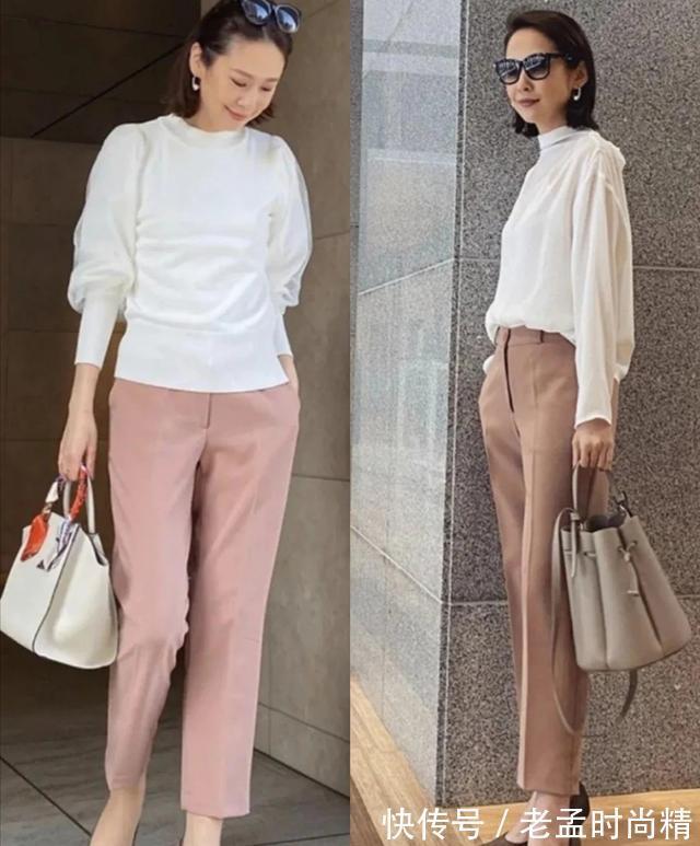 穿搭|小个子秋天的“上衣”穿什么?首选卫衣和针织衫