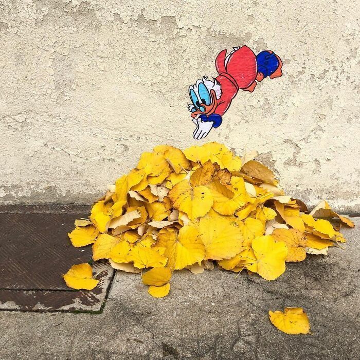 涂鸦漫画,这也许就是世界在艺术家眼中的样子吧