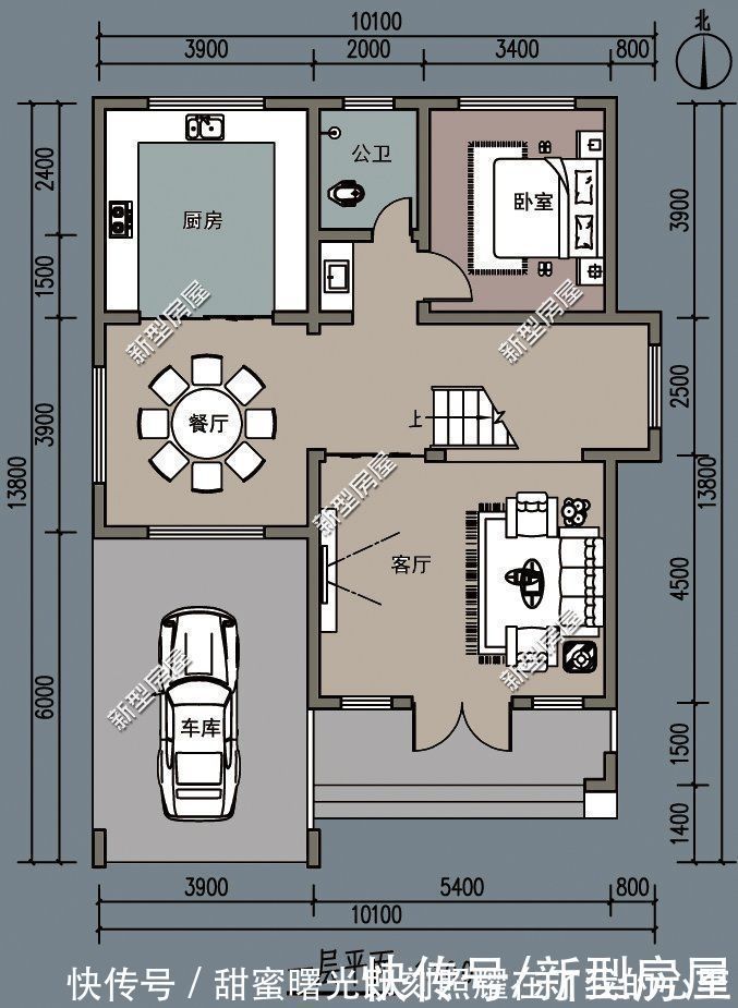 占地面积|30万的存款,能在农村建什么样的房子?这8套图纸看看你喜欢哪套