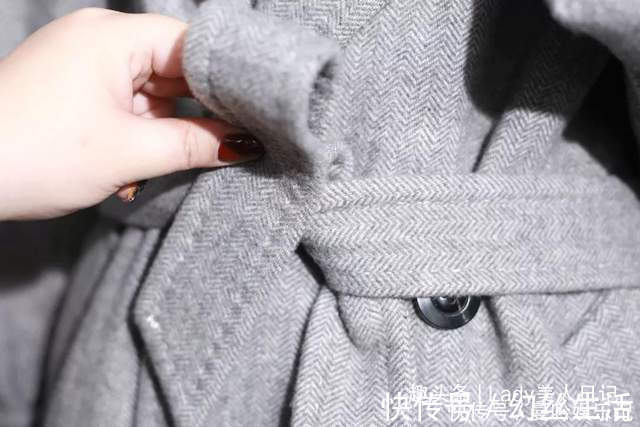 风衣后面的腰带怎么系有6种系法,可能你一种都还不会!