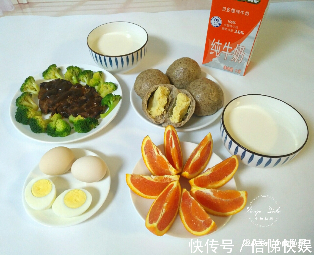 全麦豆沙包|朋友圈晒高三女儿早餐火了，7天早餐天天不重样，营养又好吃