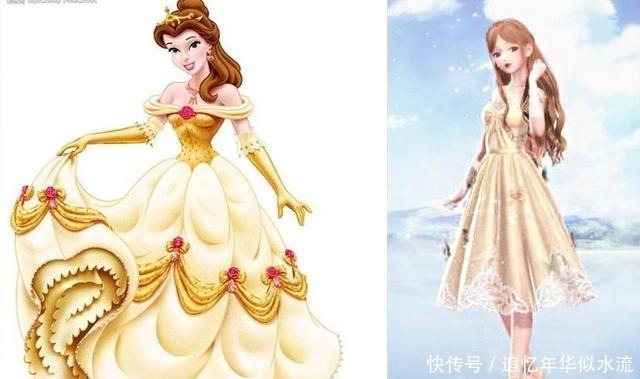 當迪士尼公主遇上閃耀暖暖,艾莎女王仙女本仙,花木蘭御姐范十足