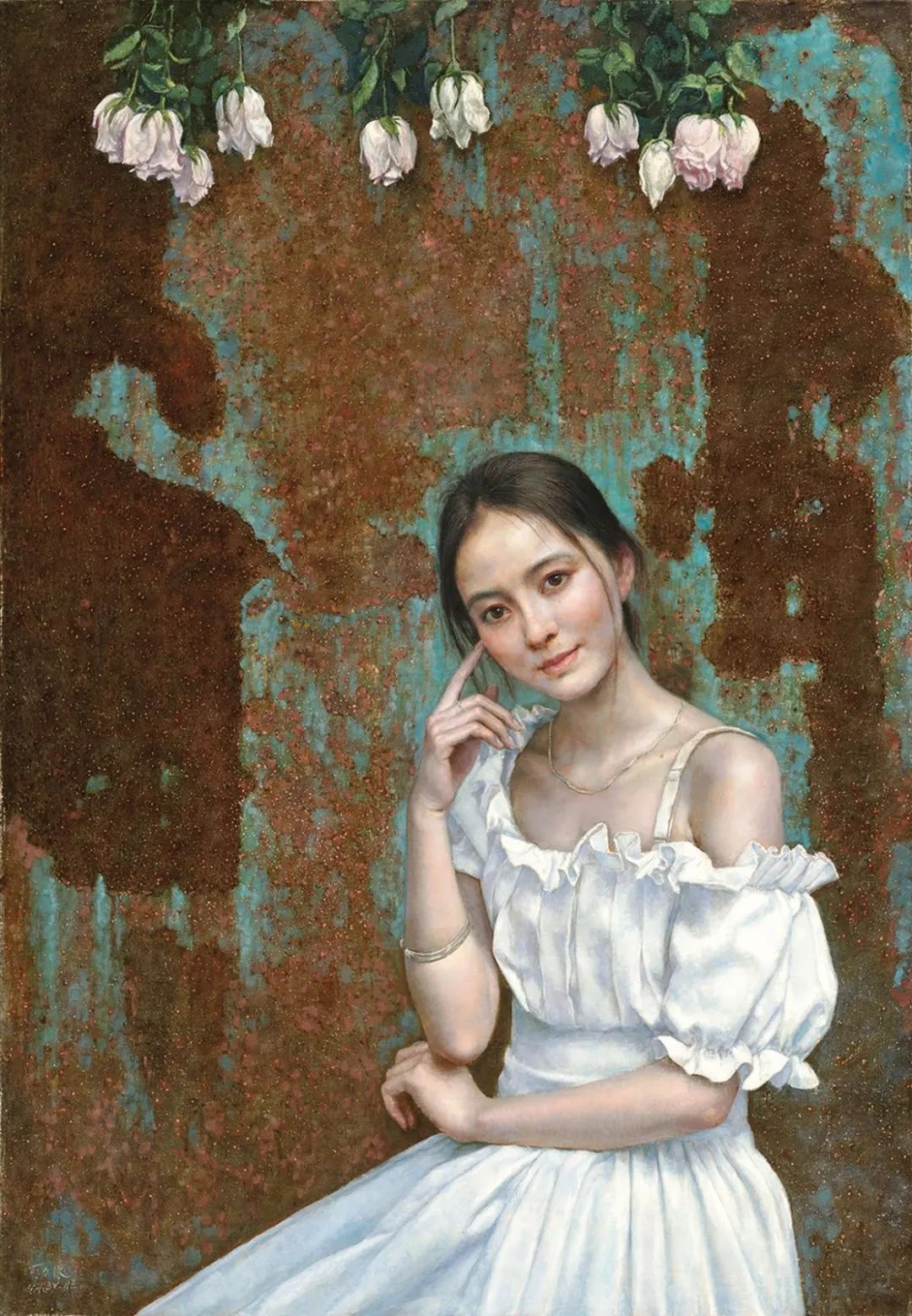 何立怀&他的作品给人一种优雅美丽、宁静升华的感觉