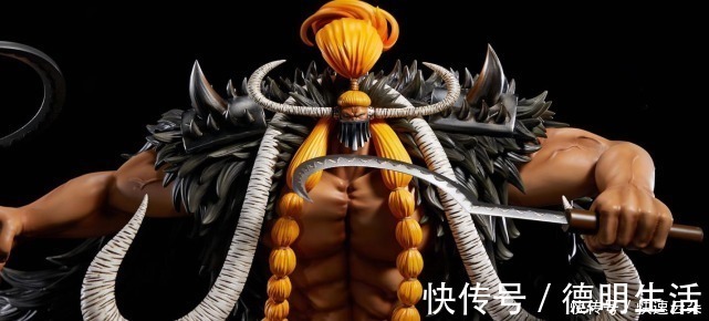 |海贼王三灾联合手办,奎因动作搞笑,杰克的象牙纹路抢镜