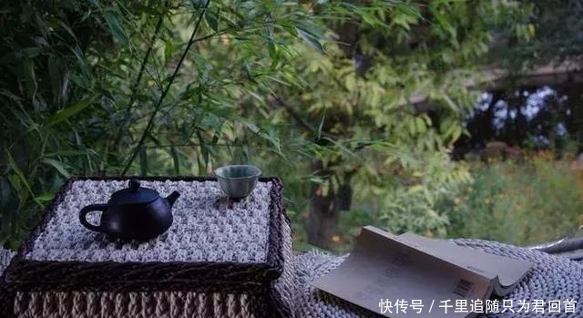 自在|院子里喝茶图个自在