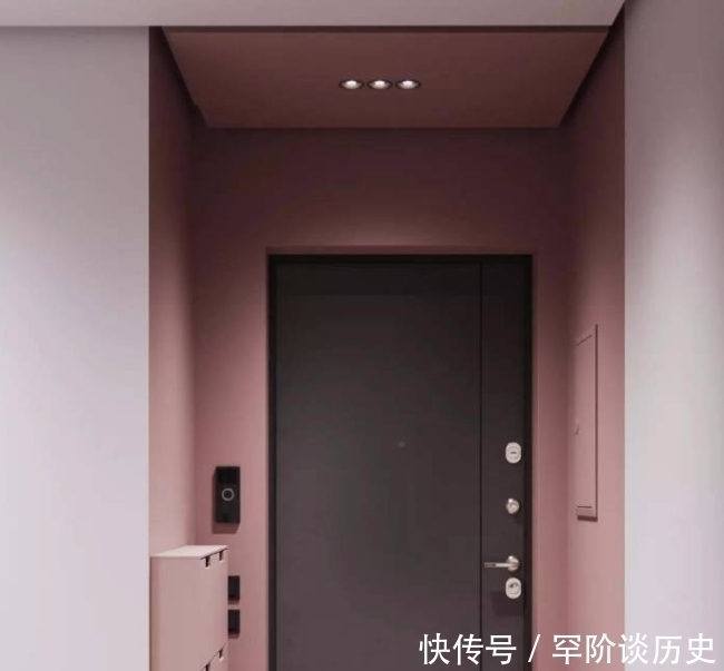 玄关|单身女孩78㎡独居小窝，次卧改为衣帽间，全屋美极了，不要太羡慕