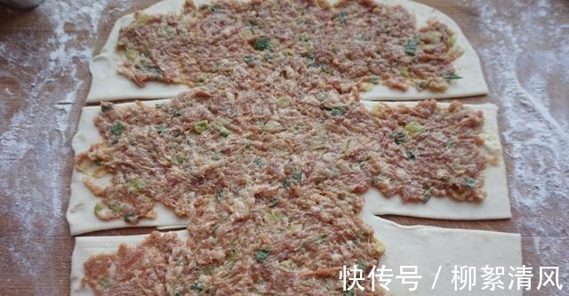 步骤|千层葱香肉饼,馅料丰厚,酥软可口,看到之后,眼泪从嘴角流出来!