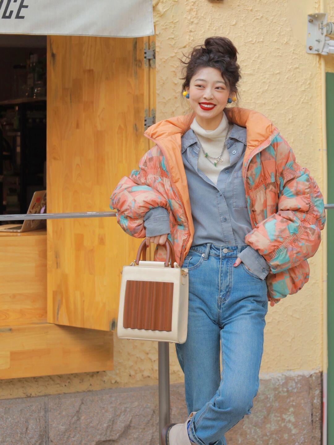 身材们 穿来穿去,还是“羽绒服”实用百搭,这些搭配保暖显瘦又时髦