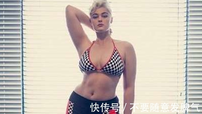 斯特凡尼娅·费拉里奥|澳洲大码模特，长相神似玛丽莲梦露，体重高达165斤却还拥有腹肌
