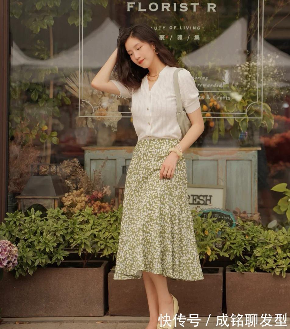 半身裙|比连衣裙更实用的“半身裙”,才是夏日穿搭的时尚单品,谁穿谁美