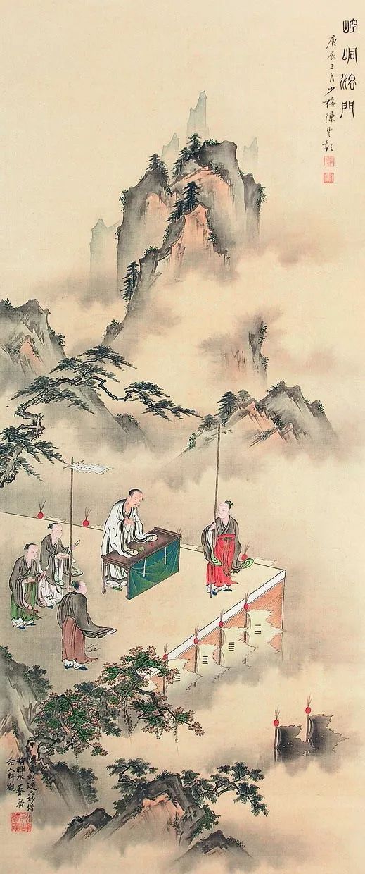 陈少梅$他被誉为“当代唐伯虎”“唐寅以后第一人”，真不过分