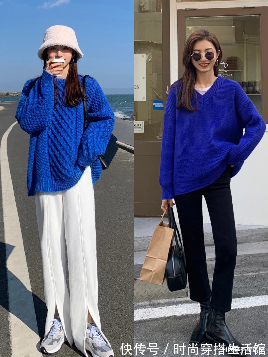 冬天 又到了穿毛衣的季节,冬天这么穿时髦显瘦还高级,适合30+女人