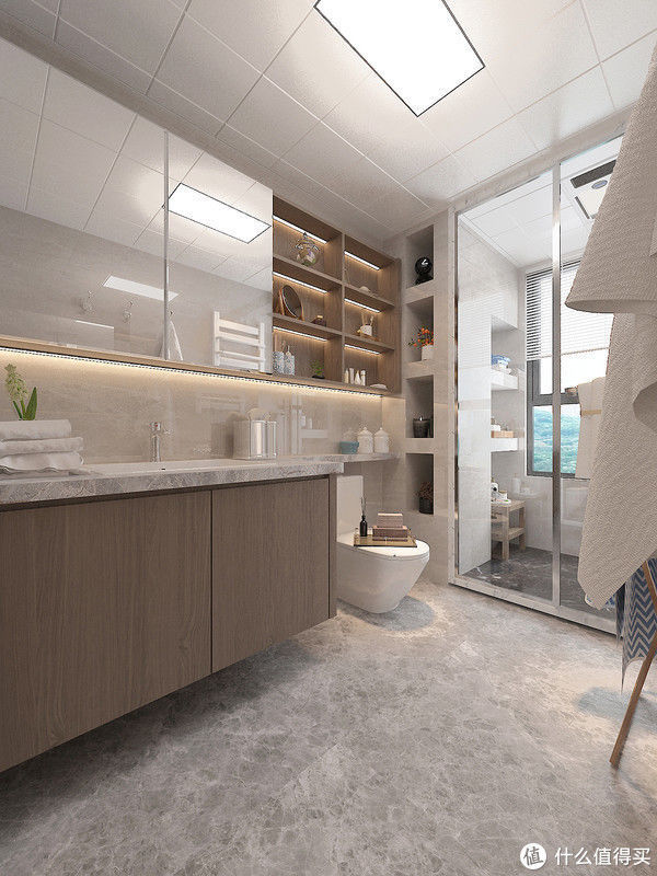 主卫|坚持装修中式风,效果出来后,真的很喜欢,一步一景,入户很惊艳