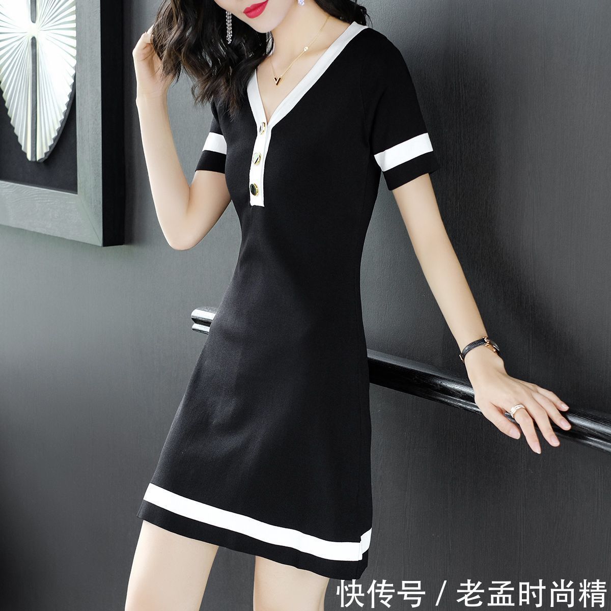 字裙 邻居都夸我老婆年轻,就因穿了这“娃娃”减龄裙,49岁嫩像28