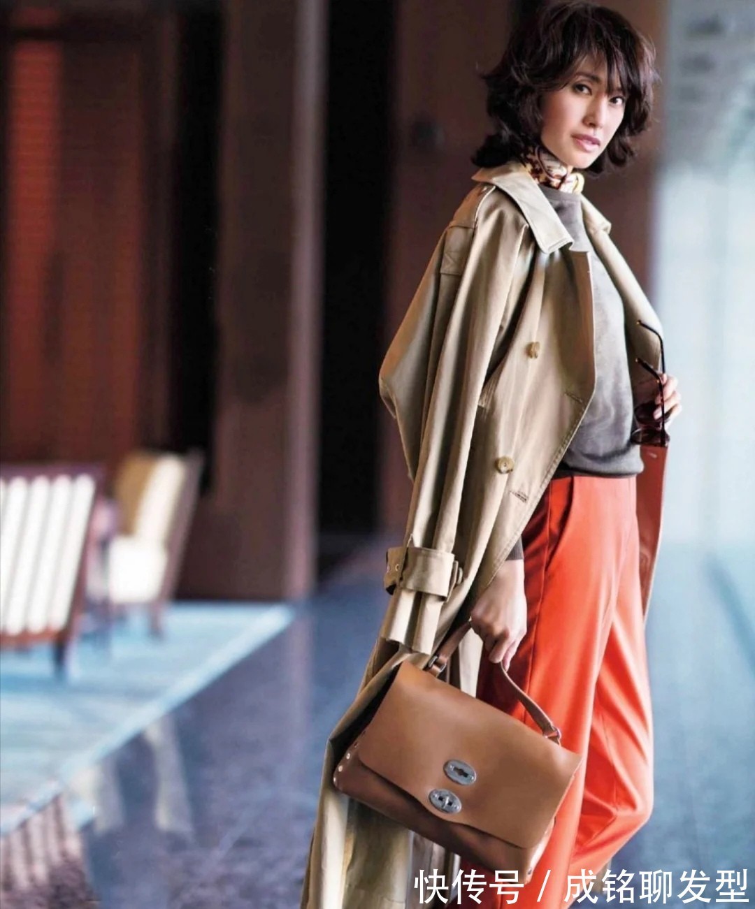 针织衫|轻松甩掉路人感,跟着日本大龄博主学穿搭,年过五十照样美得出众