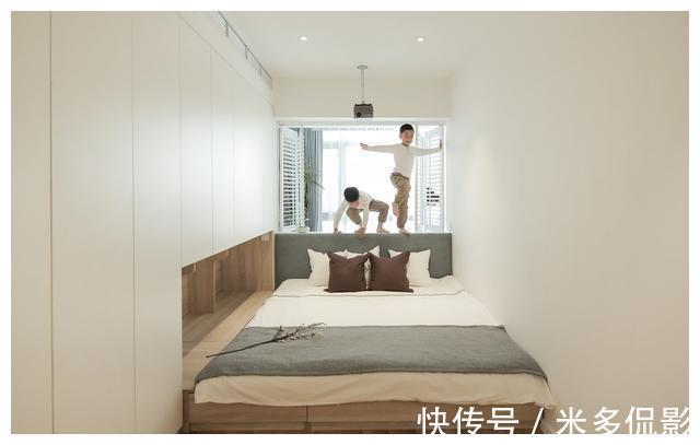 客厅|北京四口之家的59㎡，超强收纳的玄关、大客厅、双卫浴，厉害！