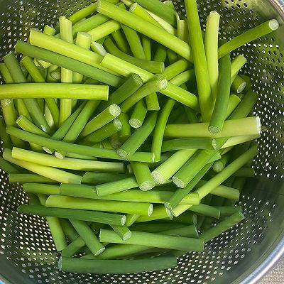 腊肉|蒜苔炒腊肉