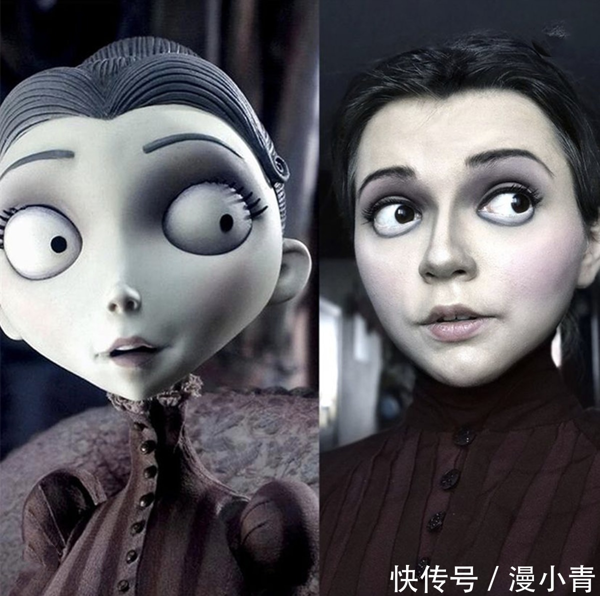 还原|圆脸COSER搭配大师级仿妆,缔造一系列经典还原,魔戒伍德神还原