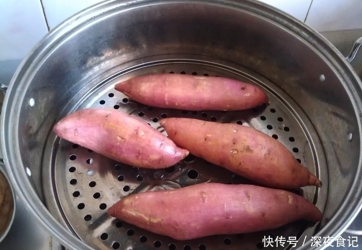 红薯|蒸红薯,直接上锅蒸是大错做好4点,红薯香甜软糯,糖蜜往外流
