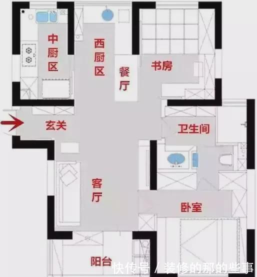 方凳|小夫妻78㎡小家比120㎡还宽敞，空间利用到极致，温馨又通透！