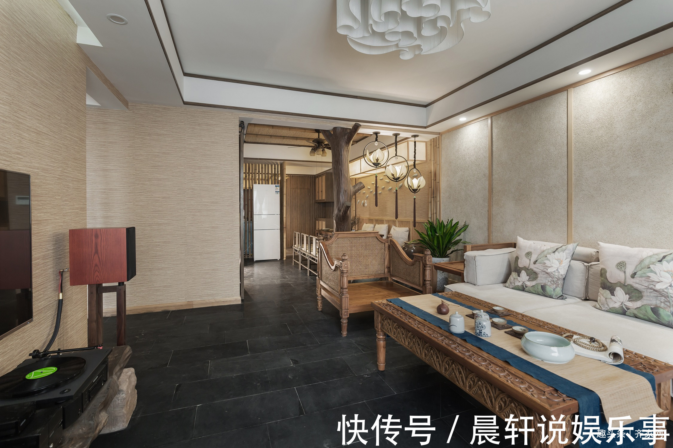 传统|150平中式风,传统靠椅,棚架床,古色古香,韵味十足!