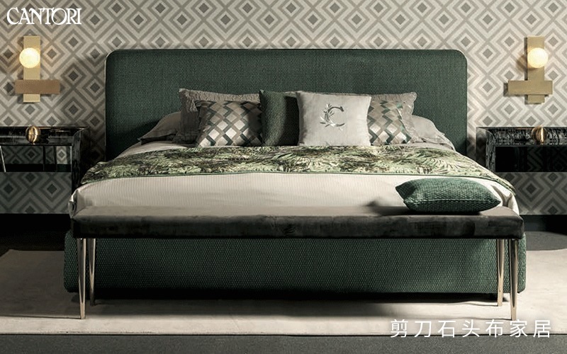 百搭|现代风格床,颜值高还百搭!