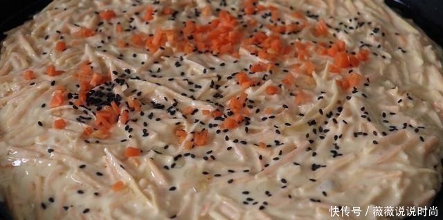 红薯鸡蛋|看馋了，红薯这样做才叫好吃，外酥里嫩，上桌就抢吃光