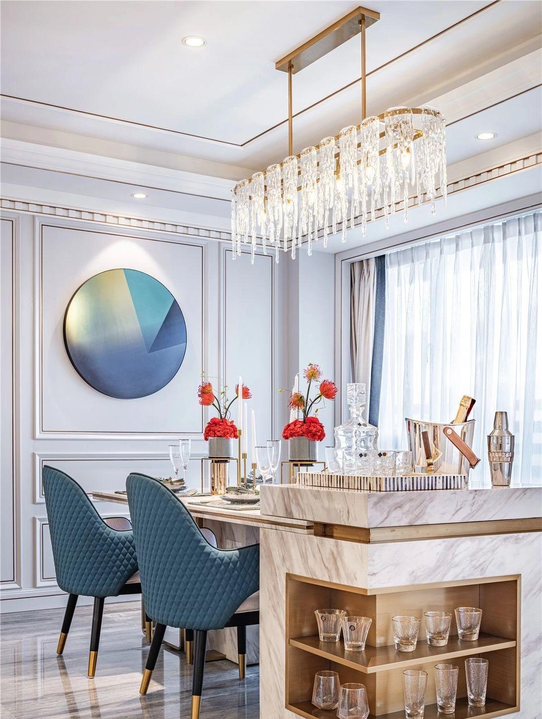 柜子|140平的舒适家居,室内宽敞通透,处处散发着明媚的生机