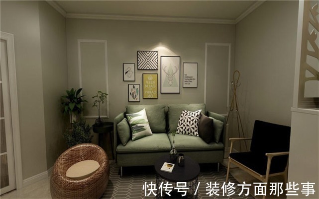 家装|46㎡北欧风格家装样板房,空间小不用怕,住着舒服更重要