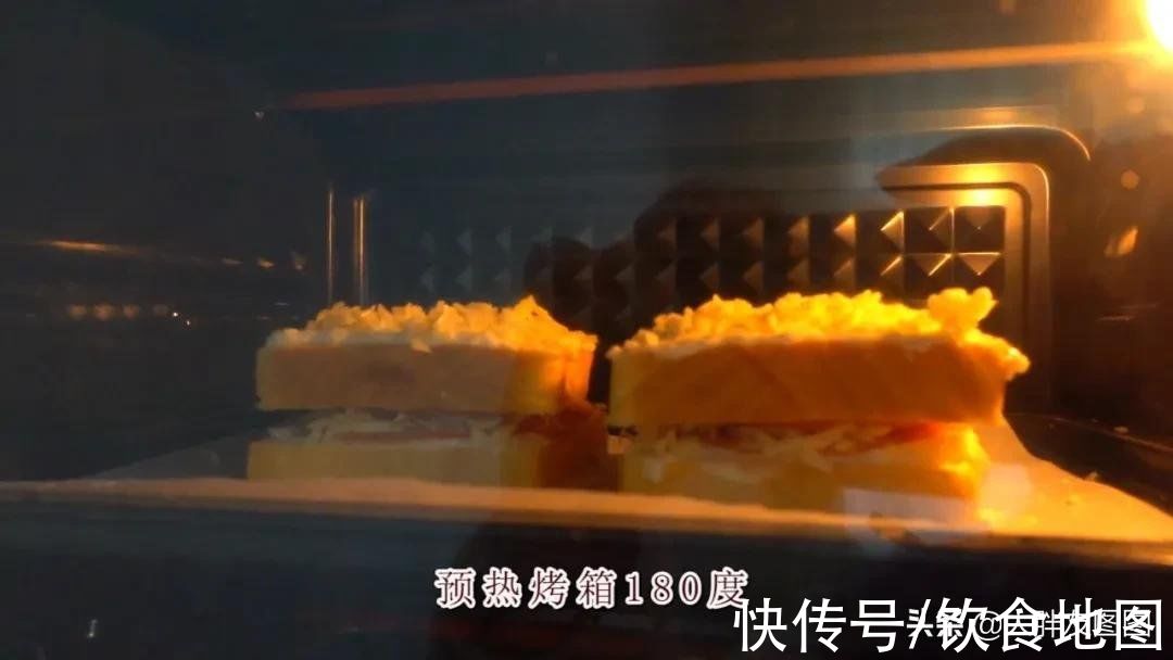 奶酱三明治,学会这个食谱,再也不去买了,用料扎实