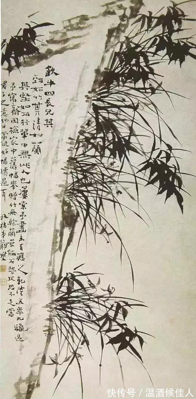 郑板桥$花鸟画|飘逸俊朗!郑板桥画竹精选