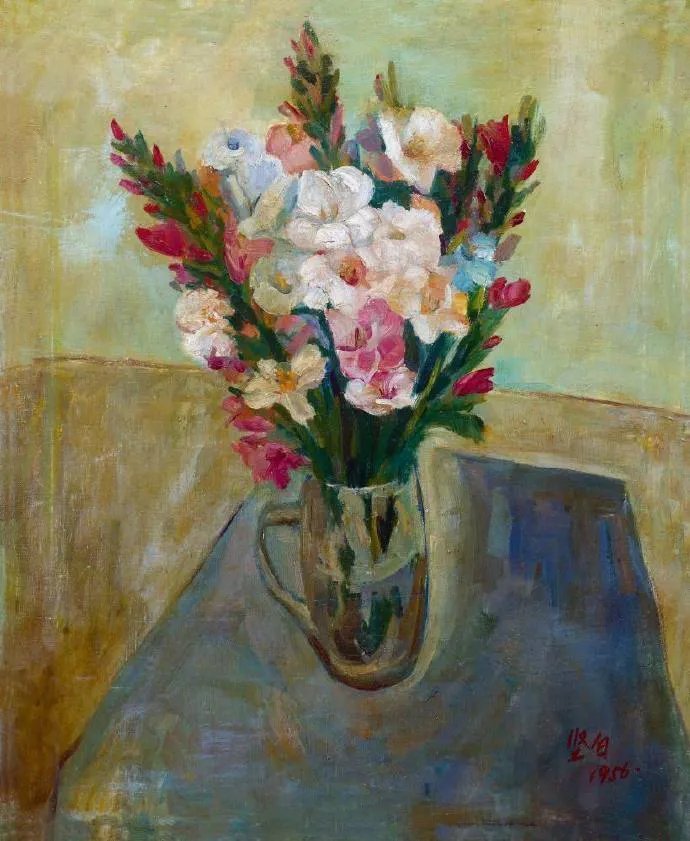 红旗手!第一代女油画家徐坚白:作品有现代元素,也别具中国韵味