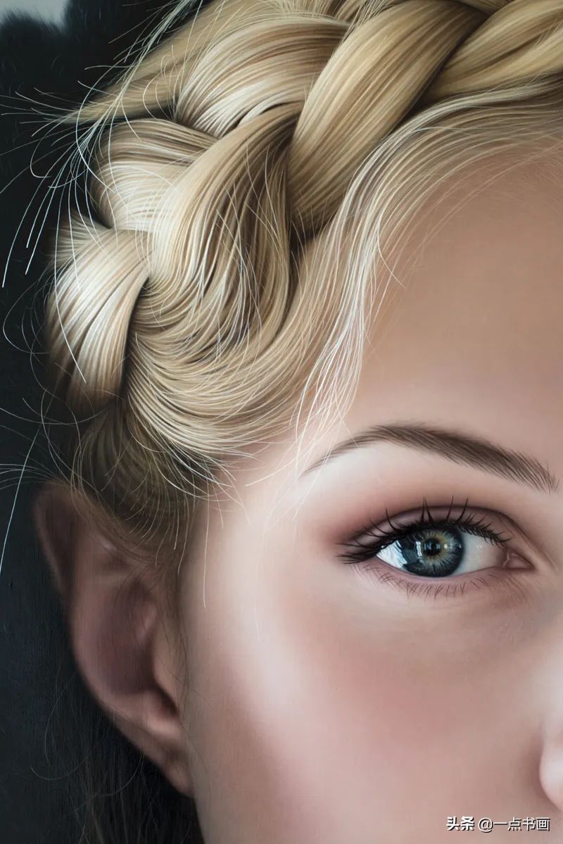 艺术家$瑞典女艺术家 安娜·哈尔丁·莫尔 写实作品欣赏