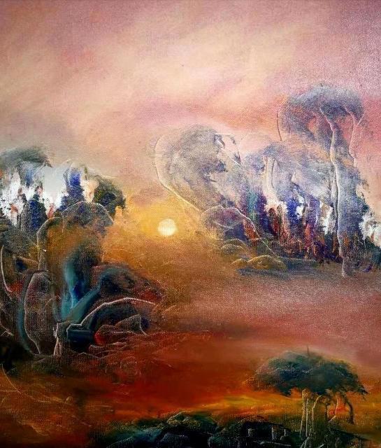 邀请展|《艺展中国》艺术名家邀请展——黄蕾油画作品赏析