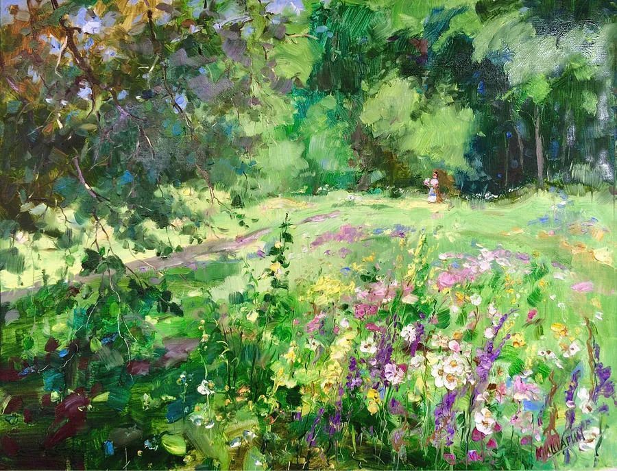 米沙金！俄罗斯画家米沙金的风景油画，美的不要不要的！