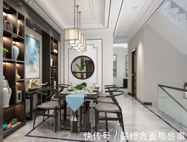 新中式|182平复式房子，注重古典古香的基调原汁原味新中式设计