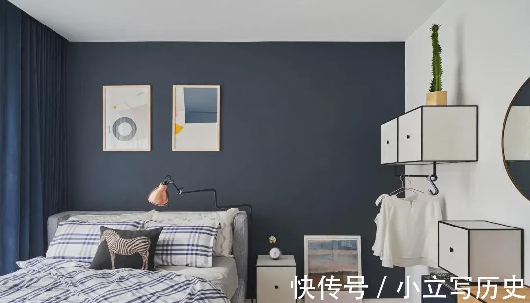 装饰画|70㎡北欧小公寓,简约、舒适、清新,这种感觉很舒心从容