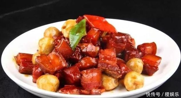 家味美食：葱香焖虾，红烧鹌鹑蛋，五丝羊肉，水果西米露的做法