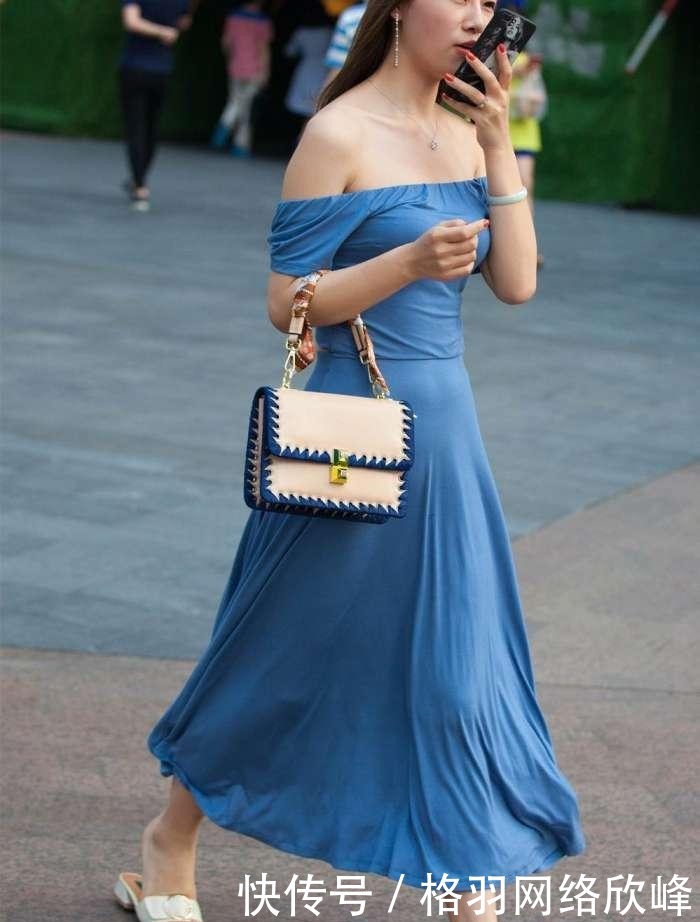 女人味|街拍三位美女 紧身裙穿出超吸睛的女人味