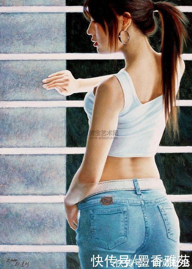 芭蕾舞者&从朝鲜精美油画,欣赏美丽的朝鲜姑娘