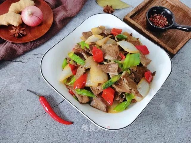 不会炒猪肝的,一定要像这样炒鲜香滑嫩,非常好吃,超级下饭哦