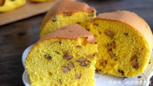 南瓜和|早餐蛋糕自己做,用料简单做法更简单,不用烤箱更轻松,香甜美味