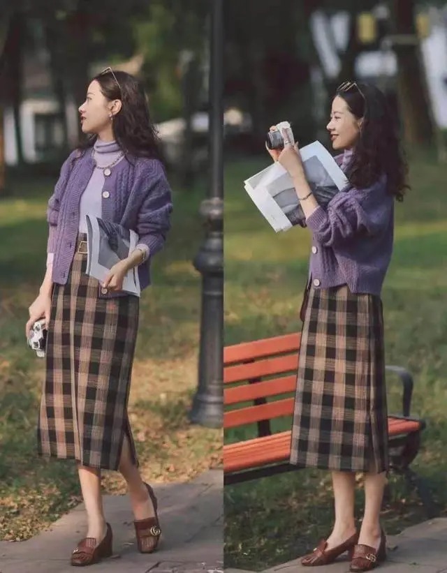 秋季 入秋后不用穿得太精致,照搬这些穿搭,高级又提气质