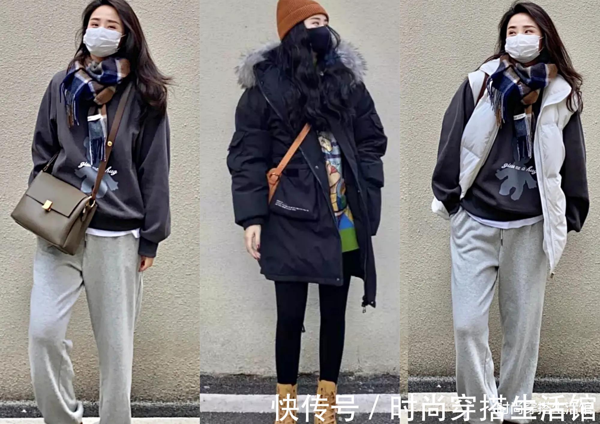 亮色系|天寒地冻,不露脖子也不露腿照样时髦又好看,今年冬天就这么穿