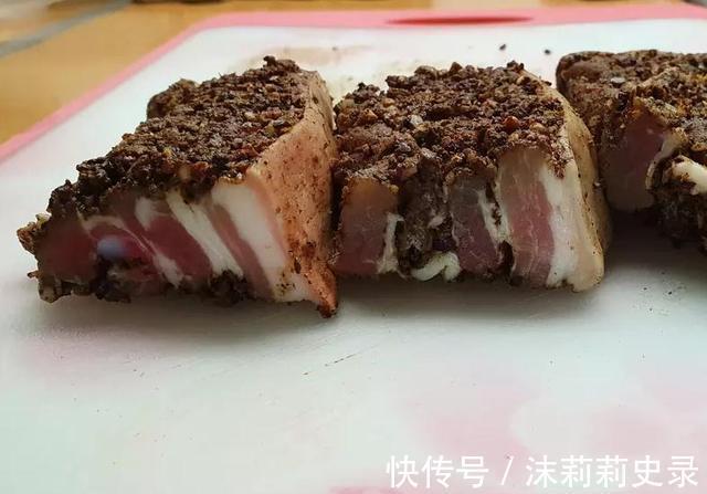 双面|家乡的味道！大叔教你祖传秘制咸猪肉，香气浓郁，不输餐馆的水准