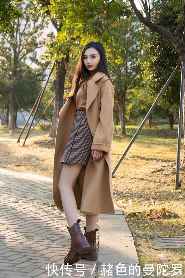 裙子 + 靴子,裤子 + 靴子,洋气爆棚!