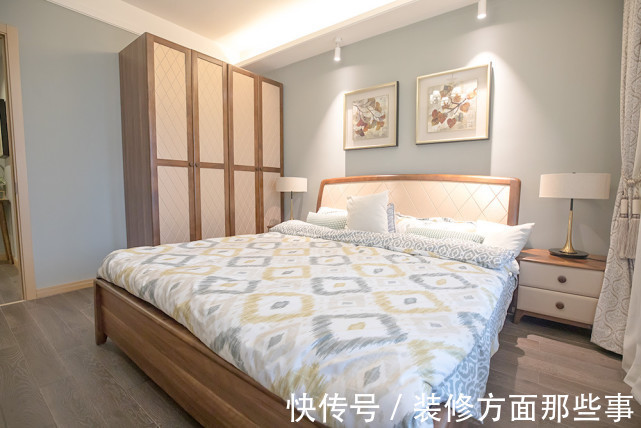 瓷砖|102平简欧三居室,清新原木淡雅淳朴给你一个会呼吸的家