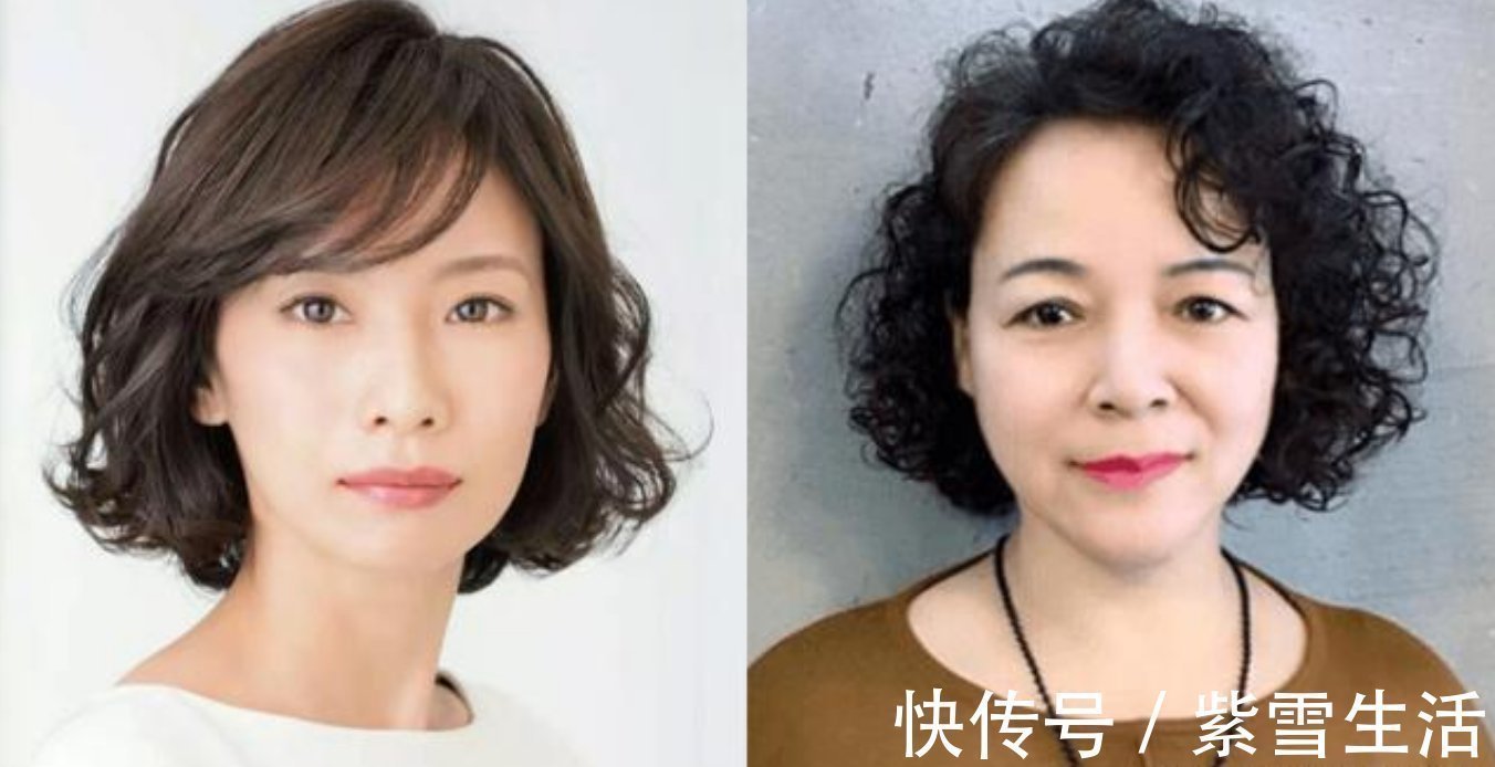 蓬松|过了50岁别烫小卷了,显老!学日本女人烫“空气卷”,时髦又减龄