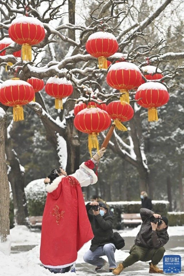 景山公园|雪，飘啊，飘啊，飘啊……