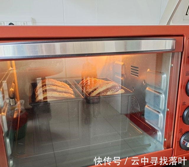 枣泥豆沙吐司（一次发酵）！